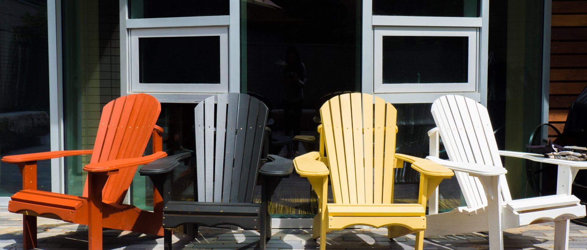 Chairs on the Indigenous Student Services patio